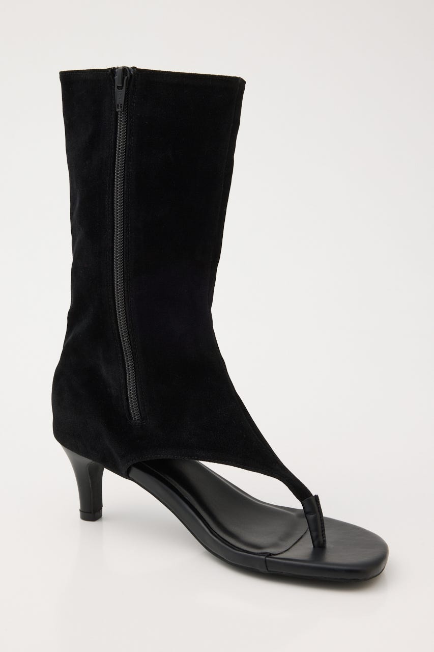 THONG MIDDLE BOOTS サンダル BLK M