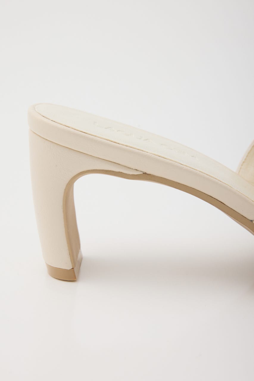 SHELL BUTTON ミュール IVOY M