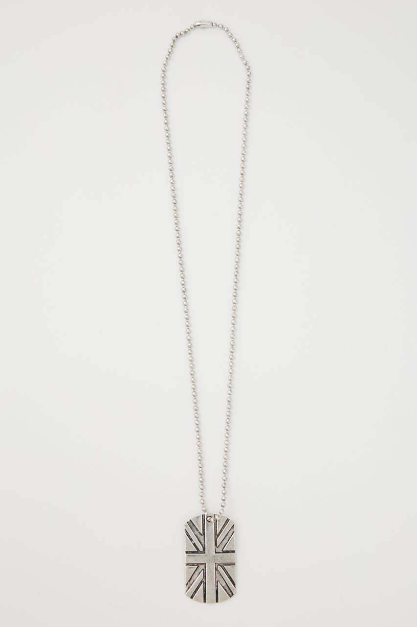 DOG TAG ネックレス SLV FREE