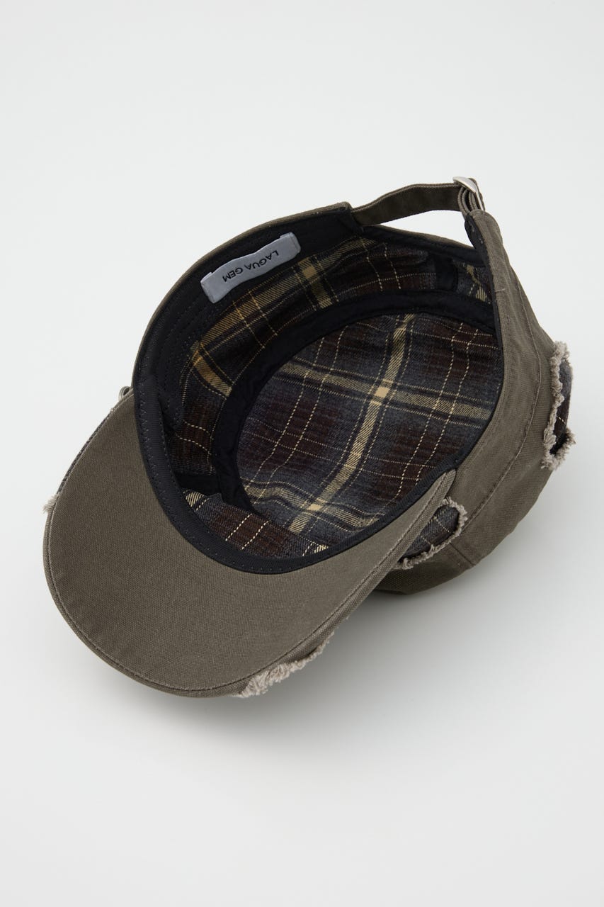 CRASH CHECK WORK キャップ C.GRY FREE