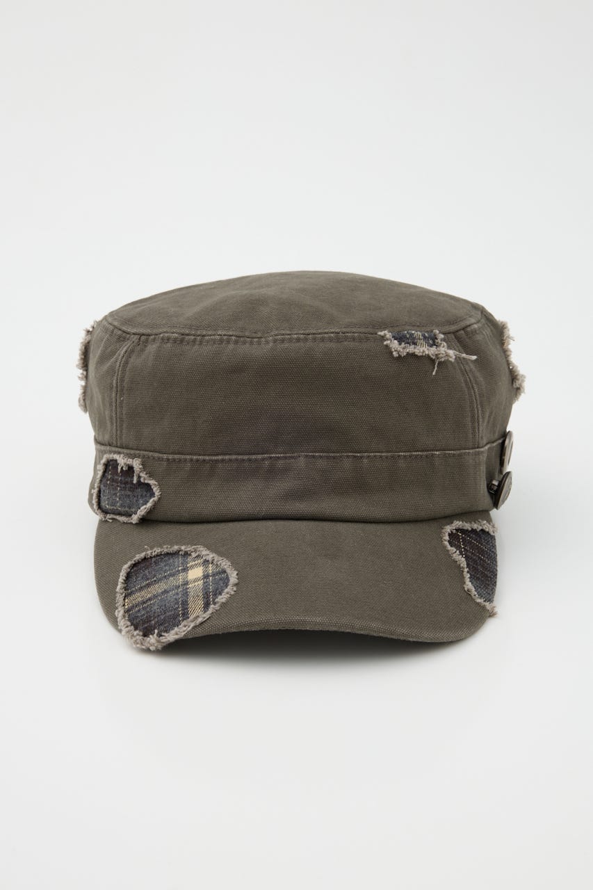 CRASH CHECK WORK キャップ C.GRY FREE