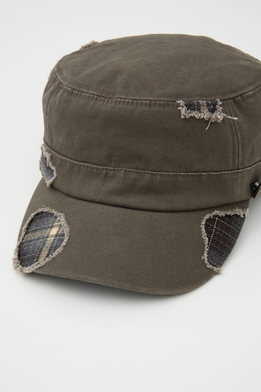 CRASH CHECK WORK キャップ C.GRY FREE