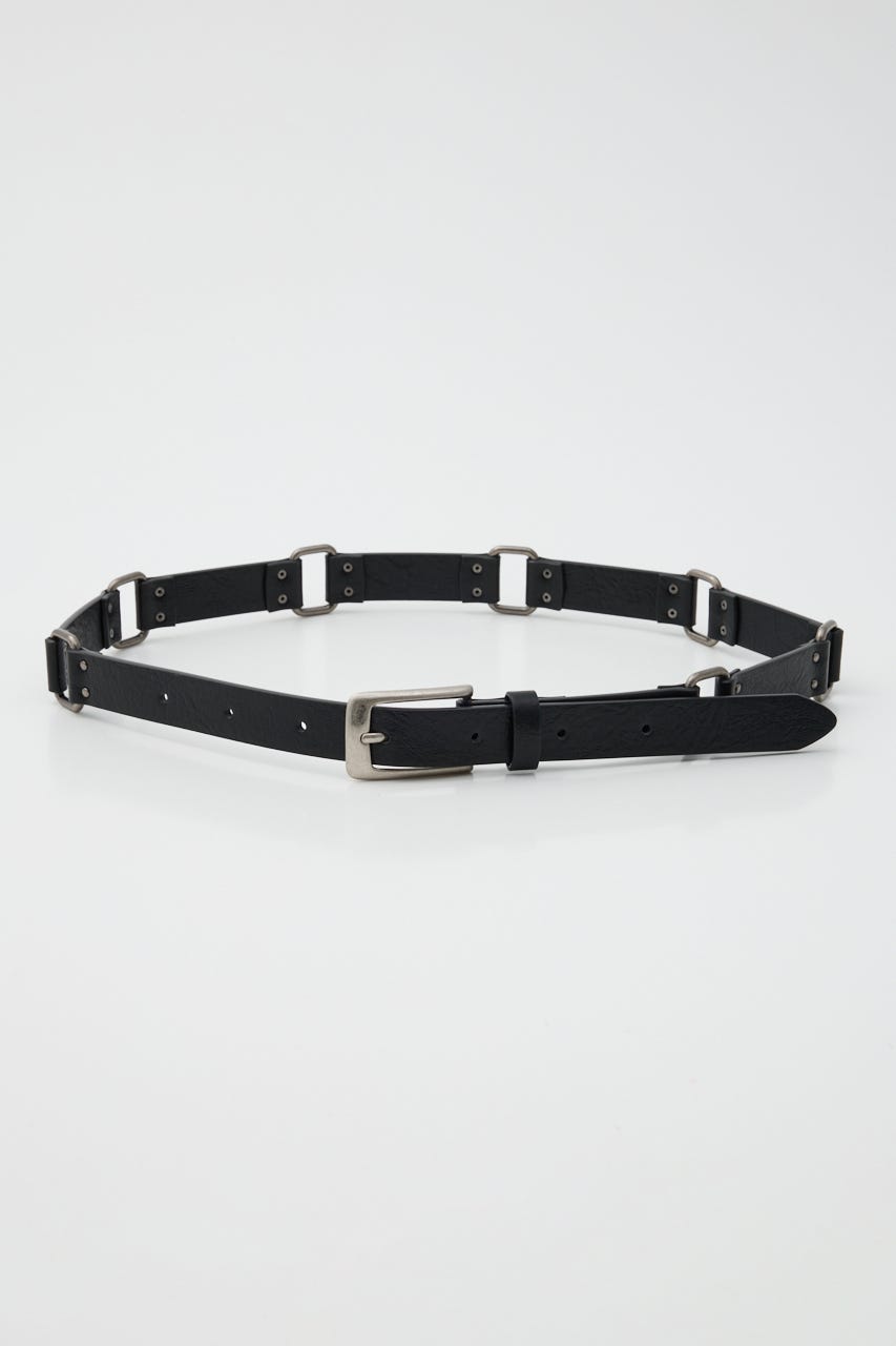 SQUARE METAL CONNECT ベルト BLK FREE