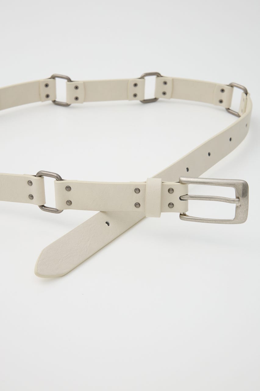SQUARE METAL CONNECT ベルト IVOY FREE