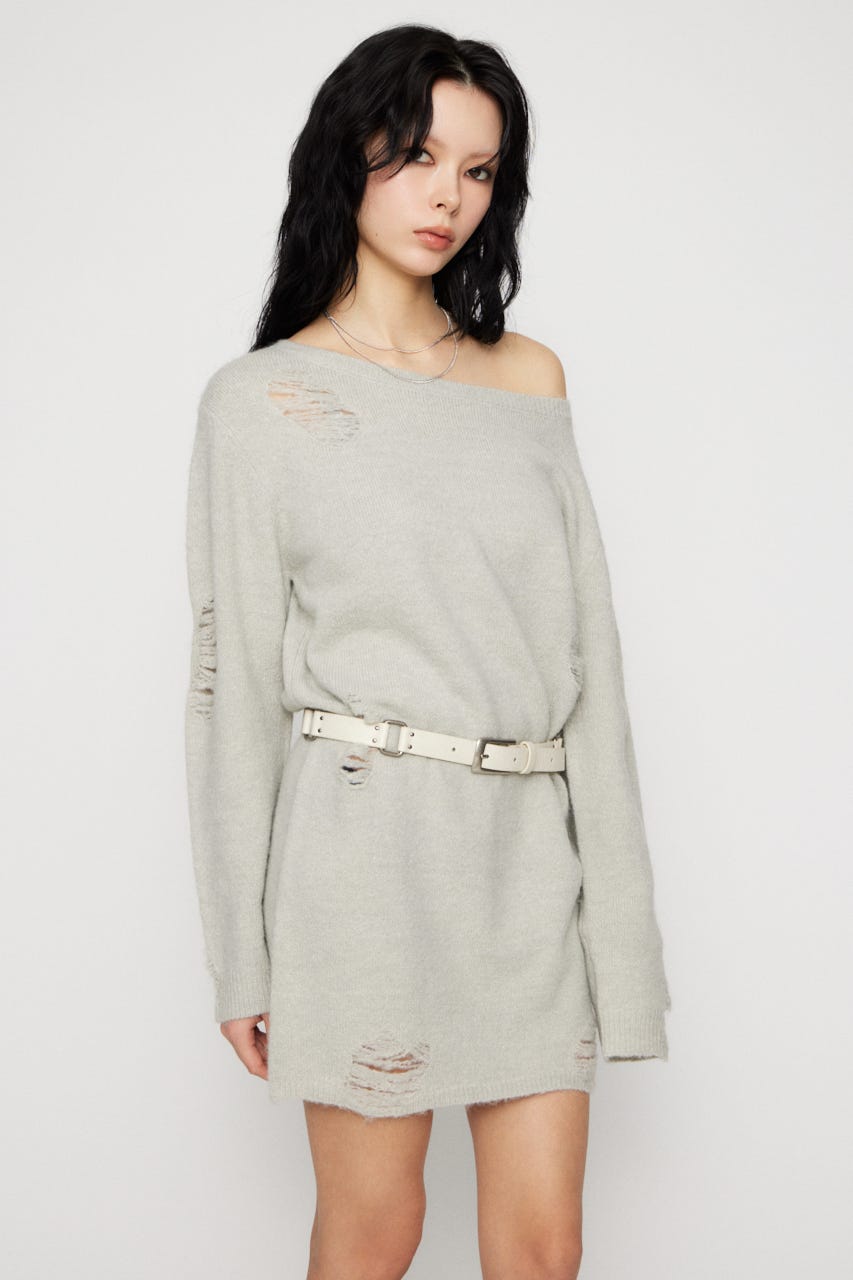 SQUARE METAL CONNECT ベルト IVOY FREE