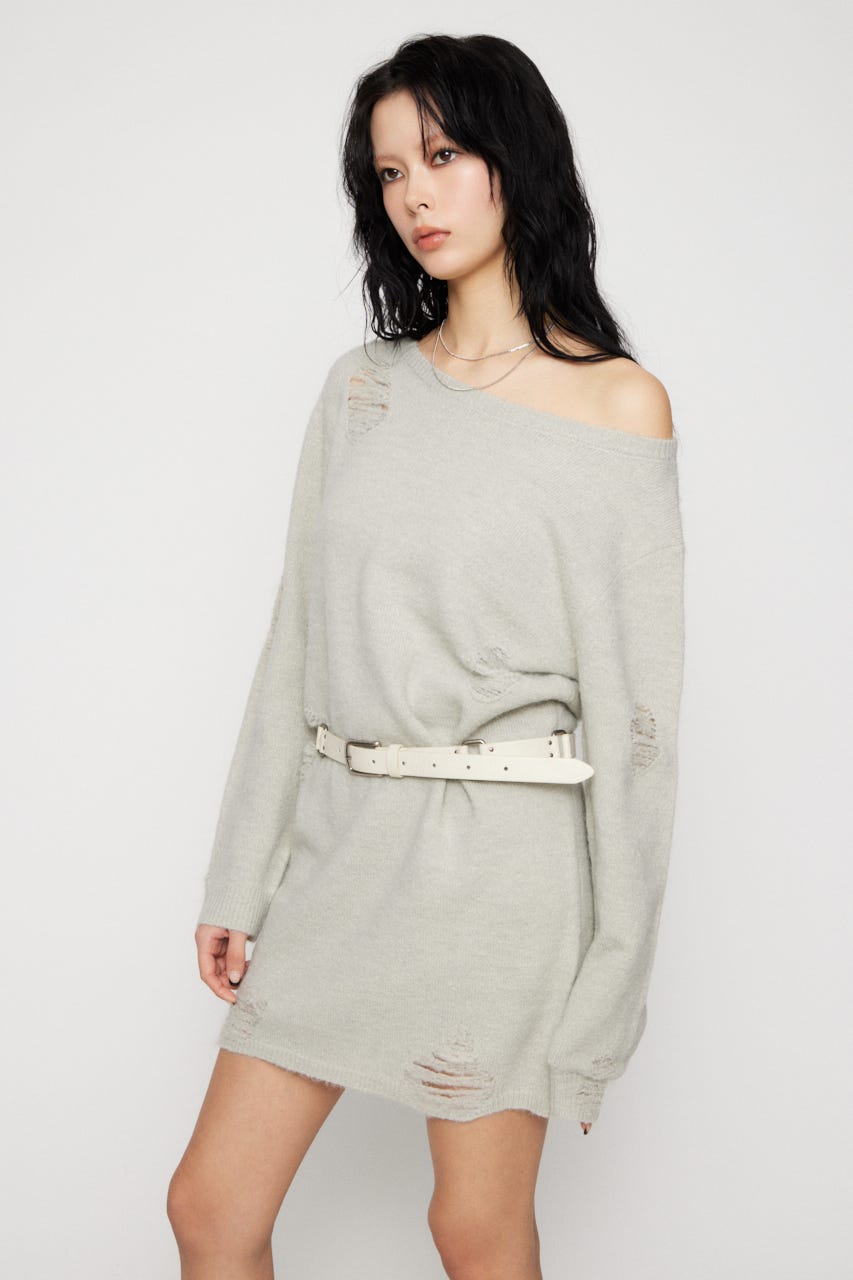 SQUARE METAL CONNECT ベルト IVOY FREE