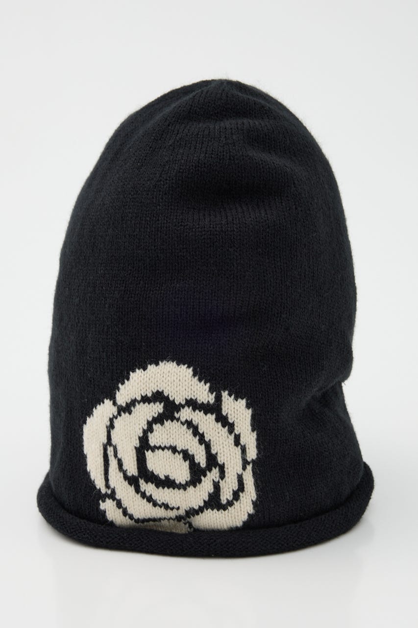 ROSE JACQUARD ビーニー BLK FREE