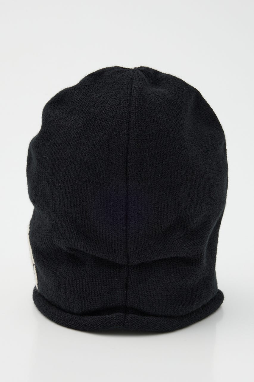 ROSE JACQUARD ビーニー BLK FREE