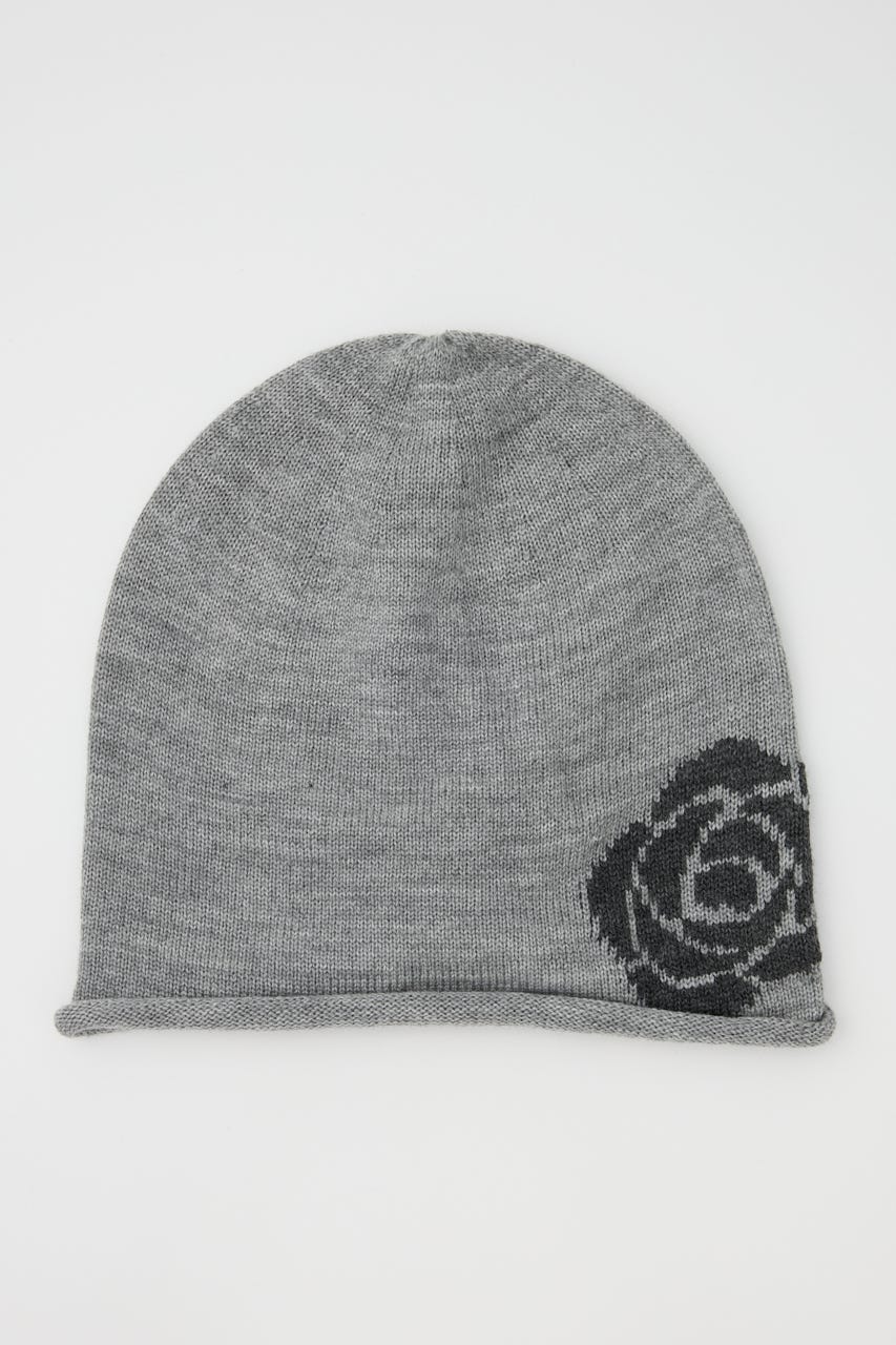 ROSE JACQUARD ビーニー GRY FREE