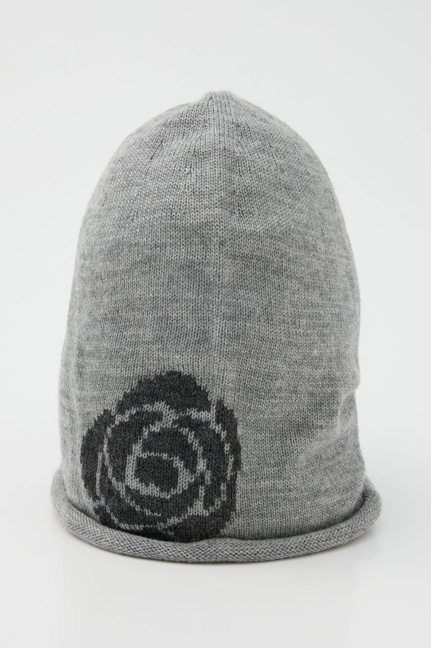 ROSE JACQUARD ビーニー GRY FREE