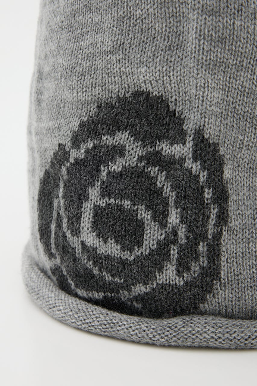 ROSE JACQUARD ビーニー GRY FREE