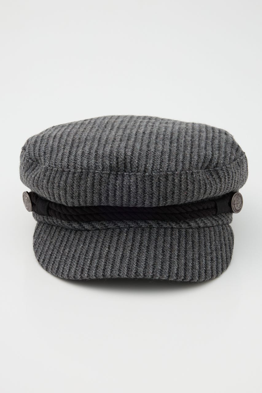 STRIPE MARINE キャップ GRY FREE