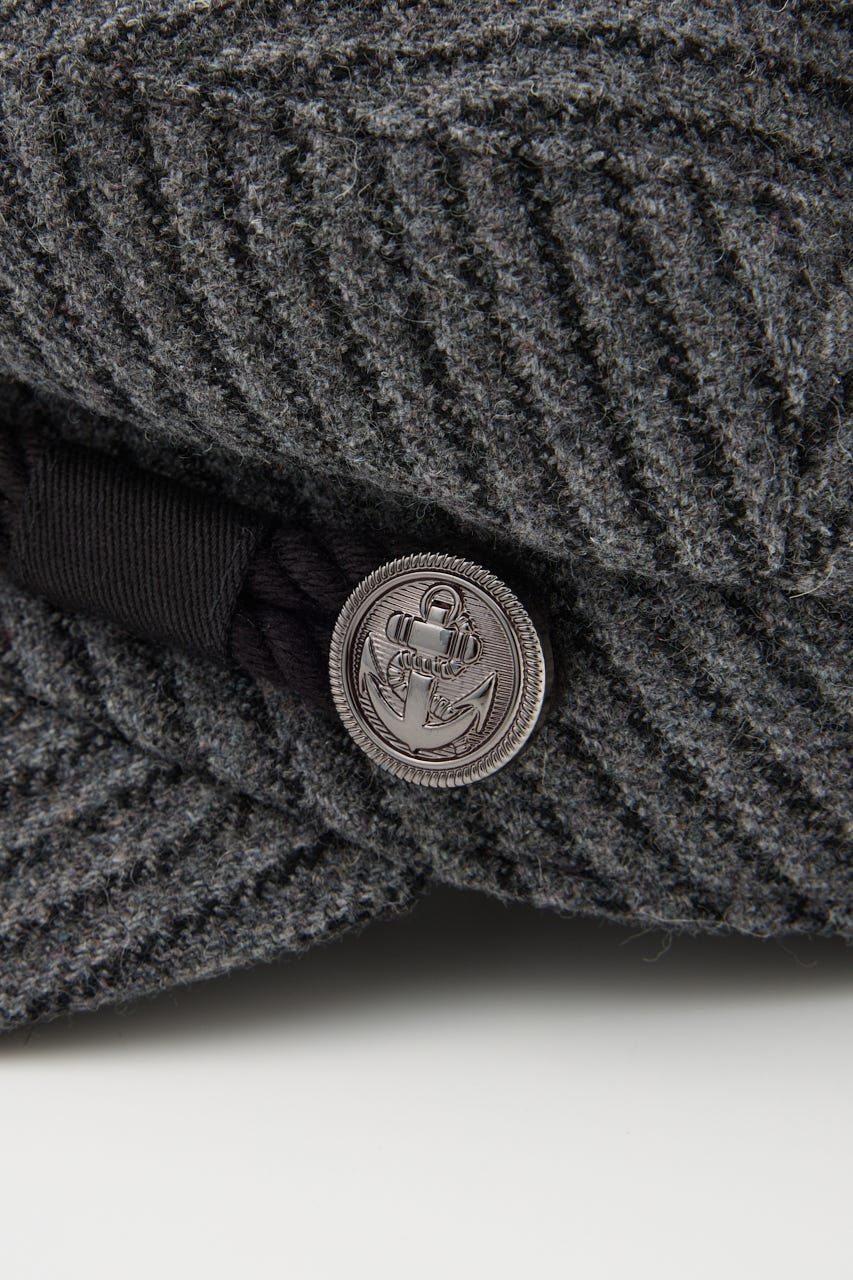 STRIPE MARINE キャップ GRY FREE