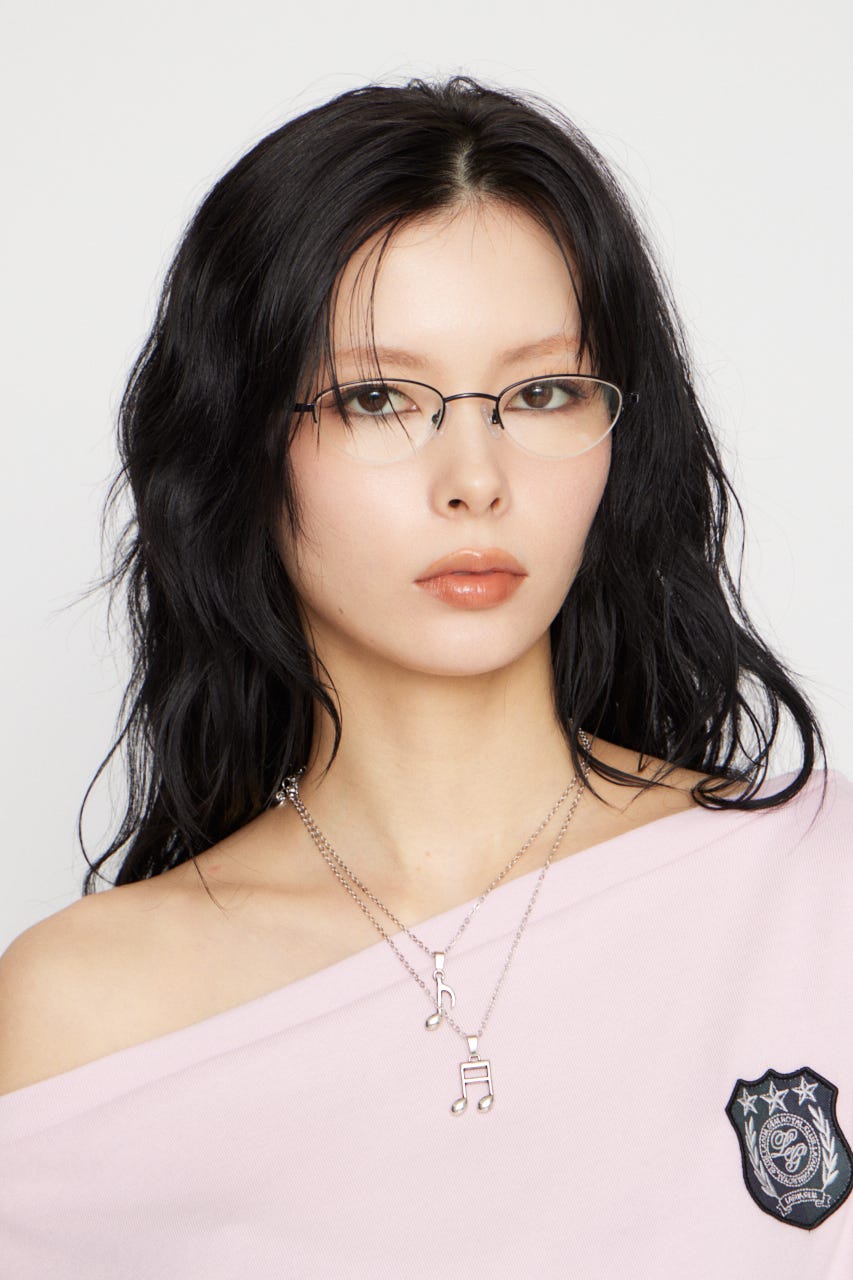 HALF FRAME アイウェア BLK FREE