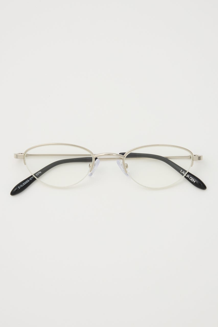 HALF FRAME アイウェア SLV FREE