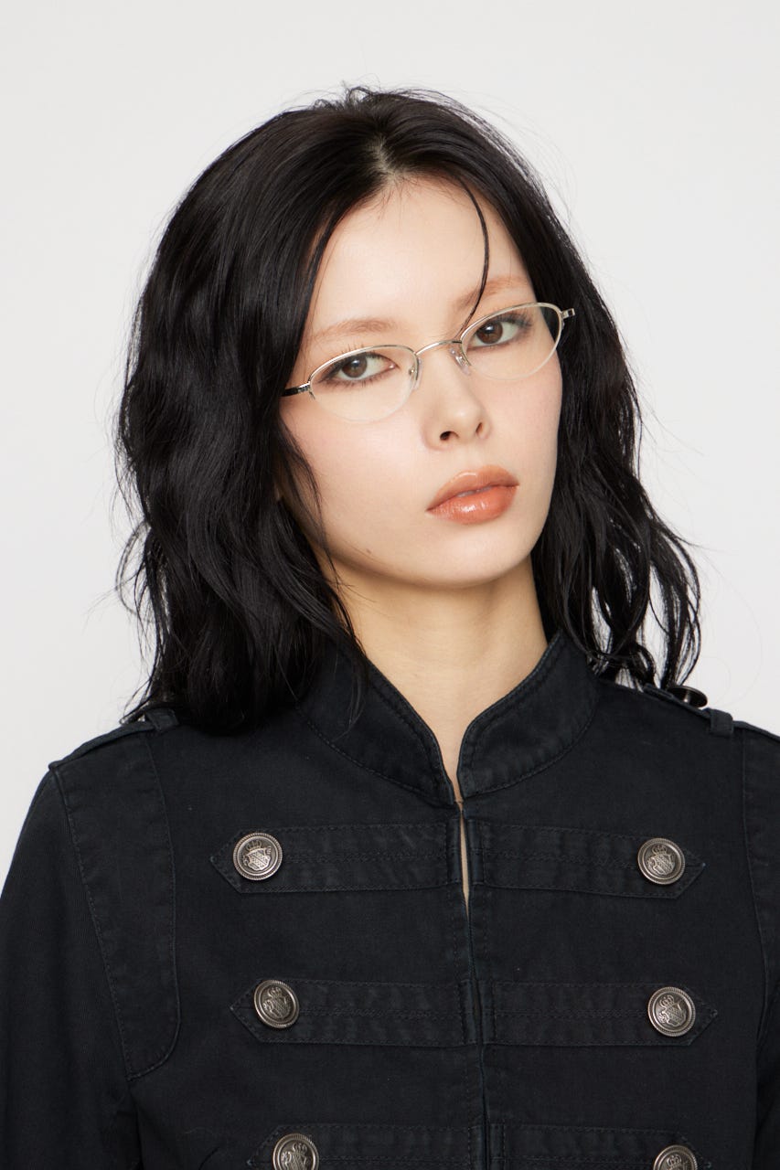 HALF FRAME アイウェア SLV FREE