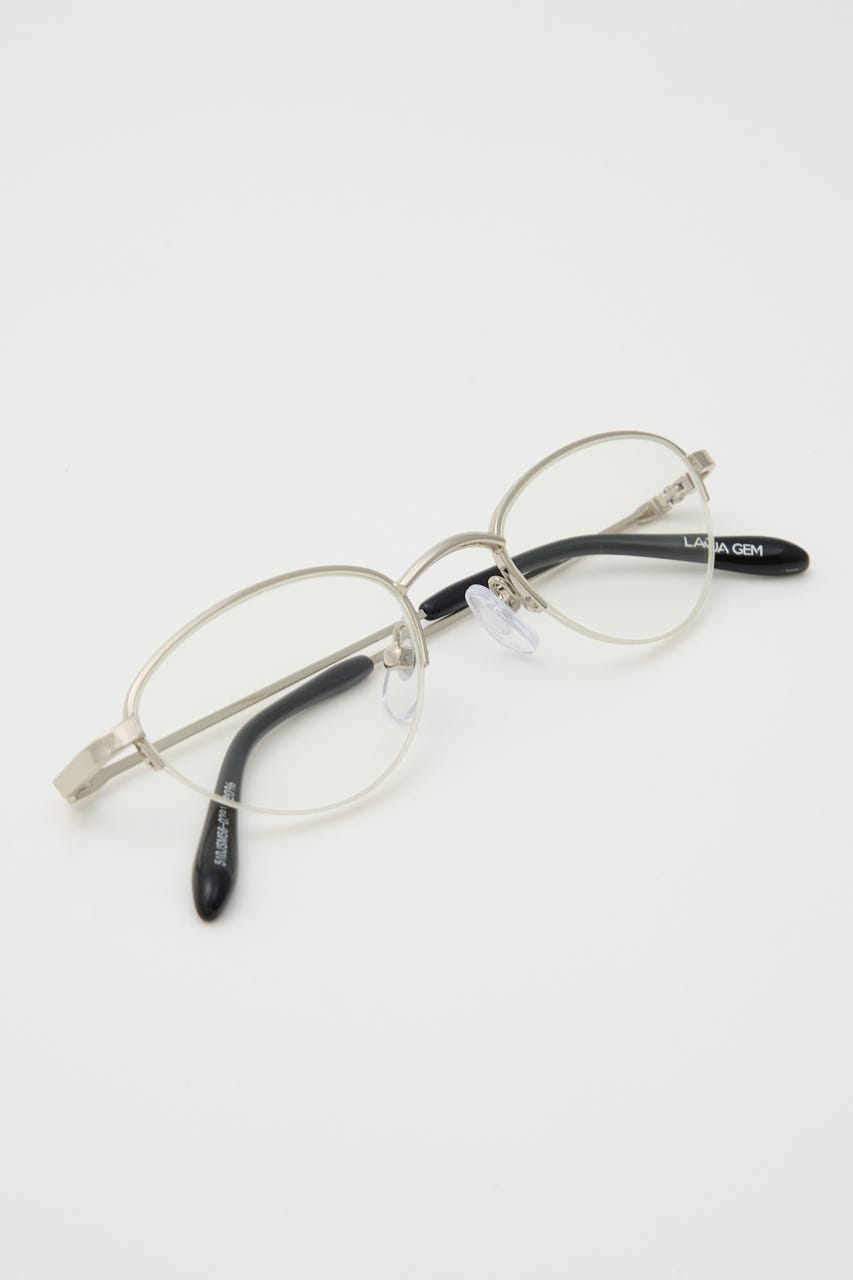 HALF FRAME アイウェア SLV FREE