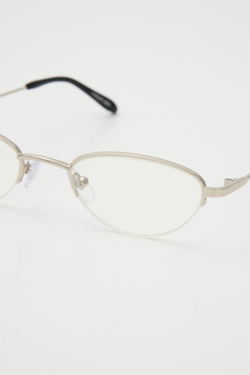 HALF FRAME アイウェア SLV FREE