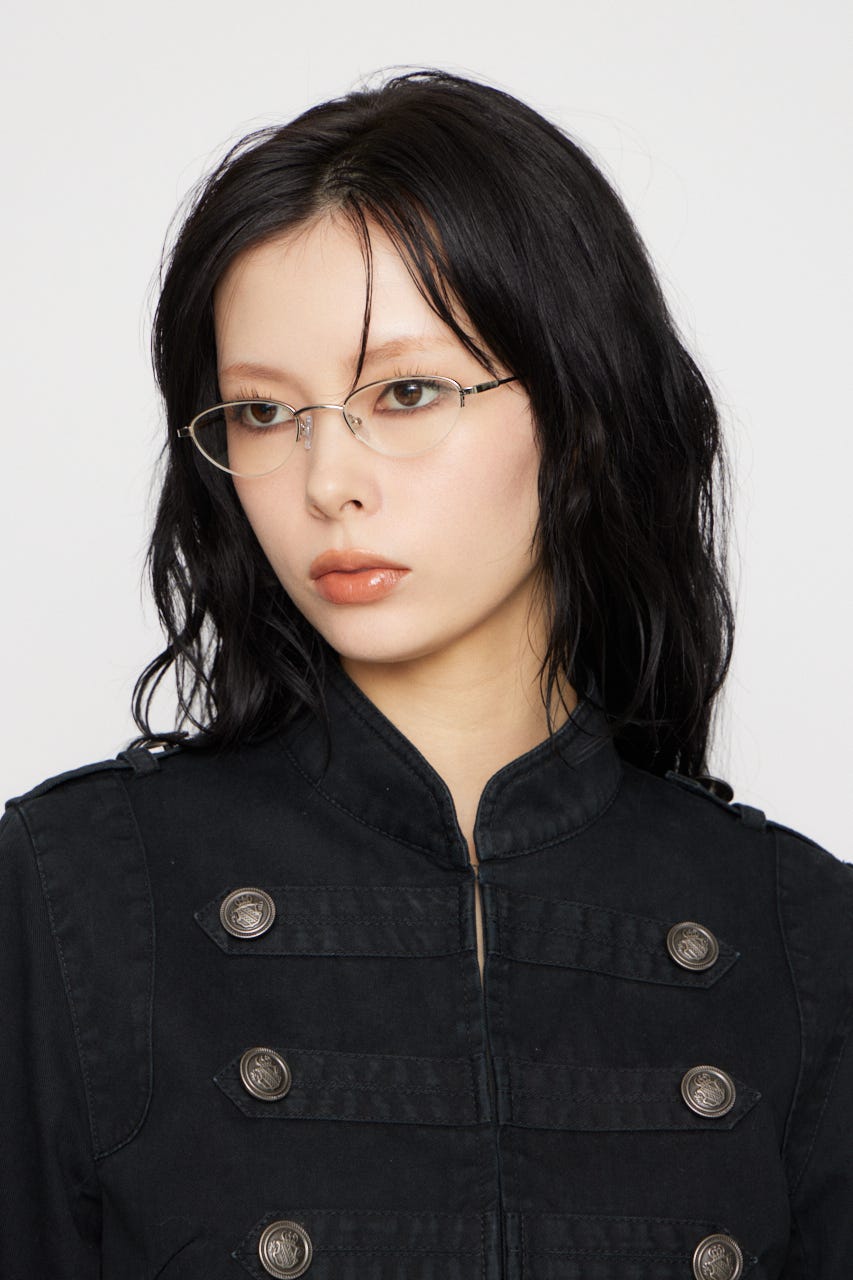 HALF FRAME アイウェア SLV FREE