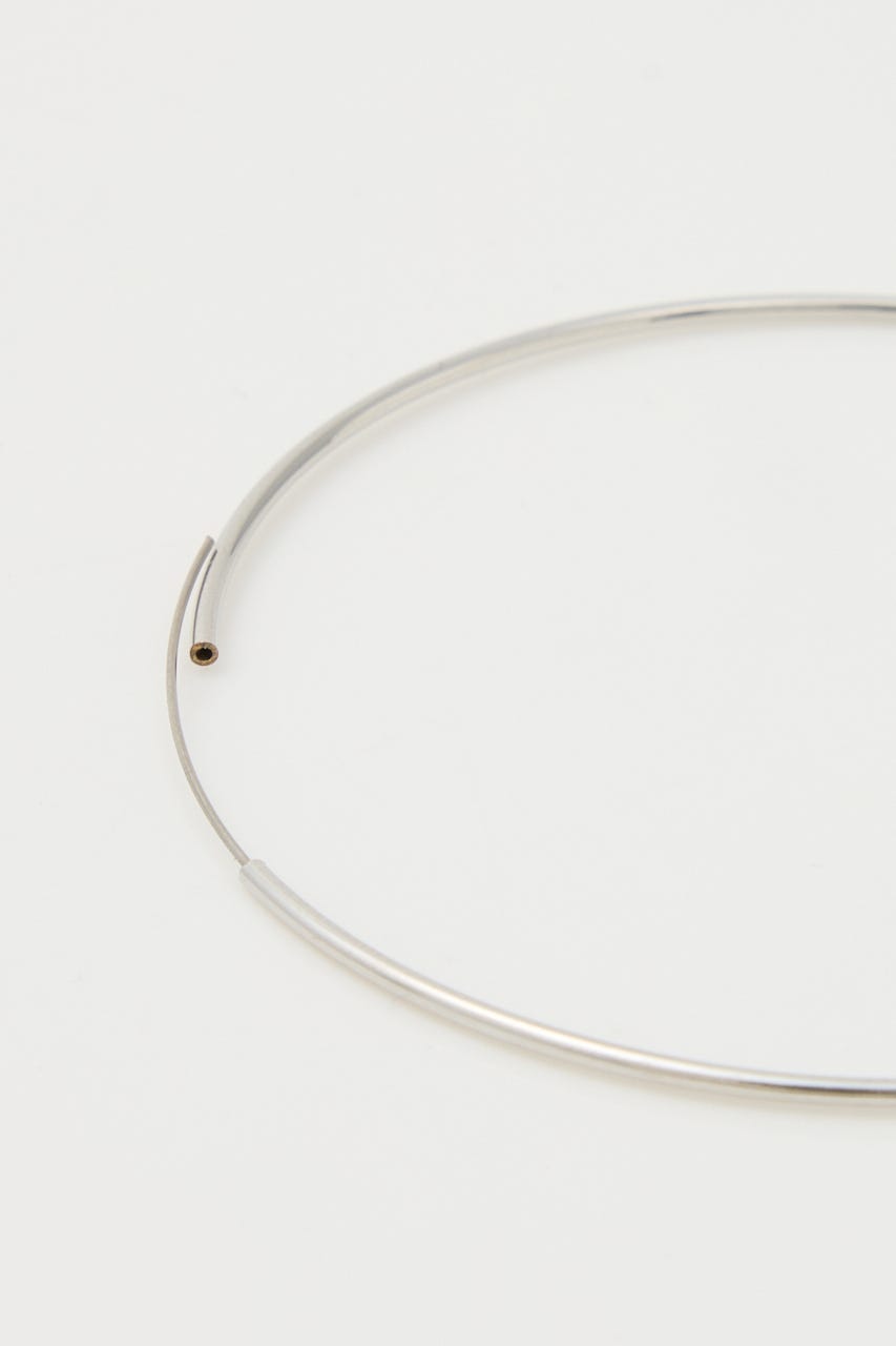 THIN HOOP ピアス SLV FREE