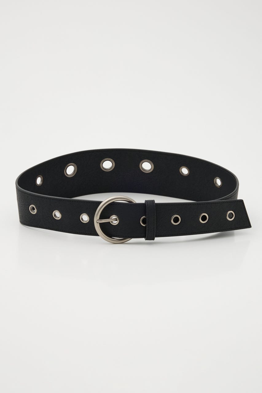 CIRCLE BUCKLE ベルト BLK FREE