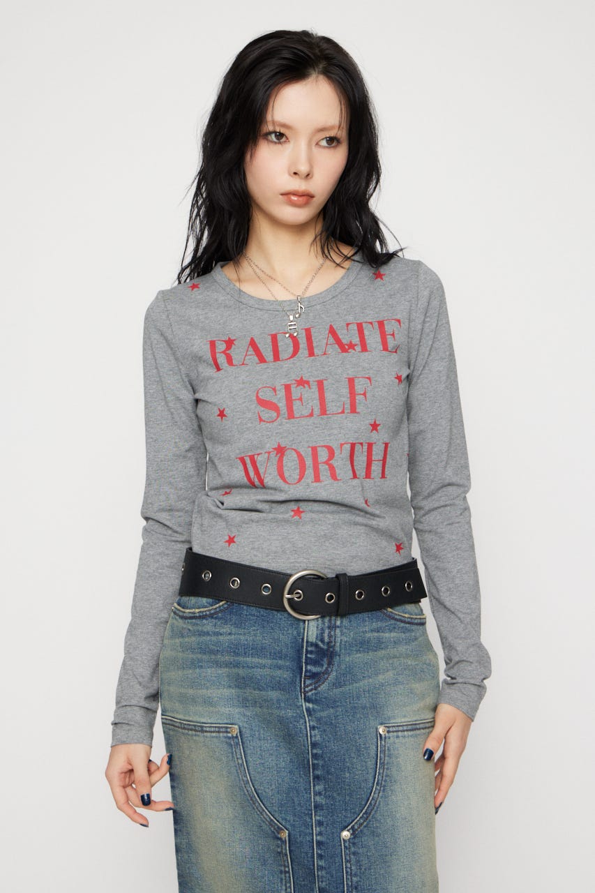 CIRCLE BUCKLE ベルト BLK FREE