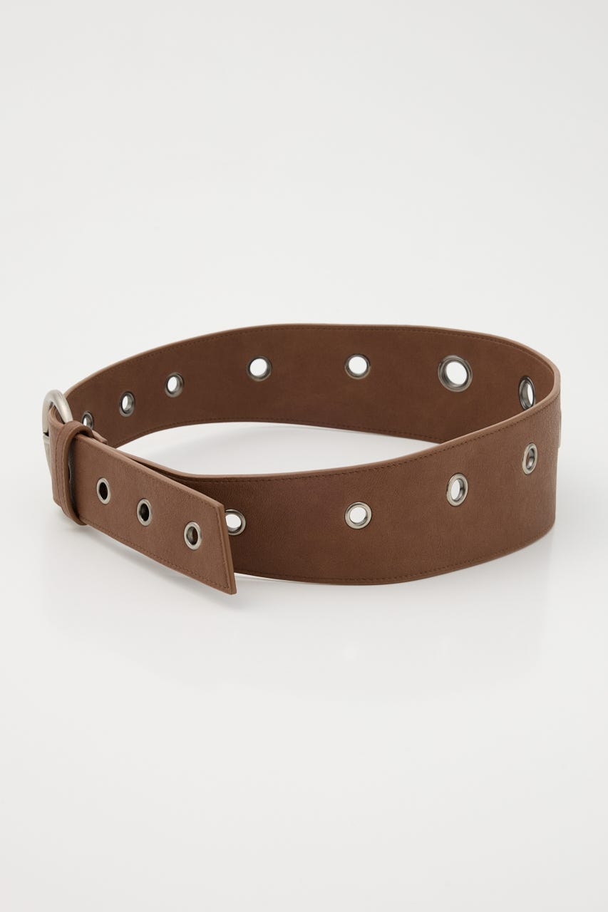 CIRCLE BUCKLE ベルト BRN FREE