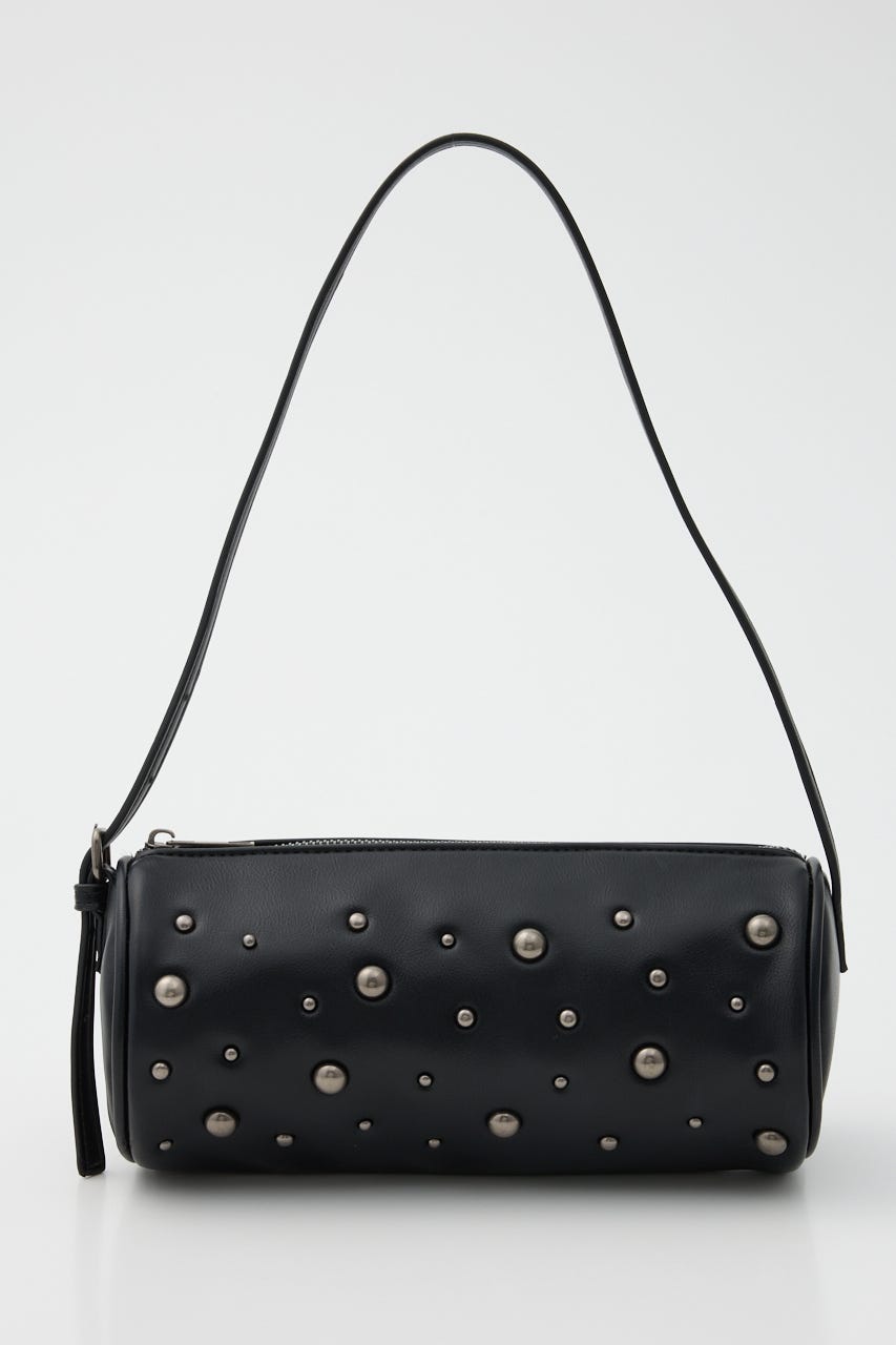 METAL DOT ROUND バッグ BLK FREE