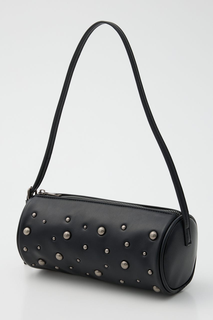 METAL DOT ROUND バッグ BLK FREE