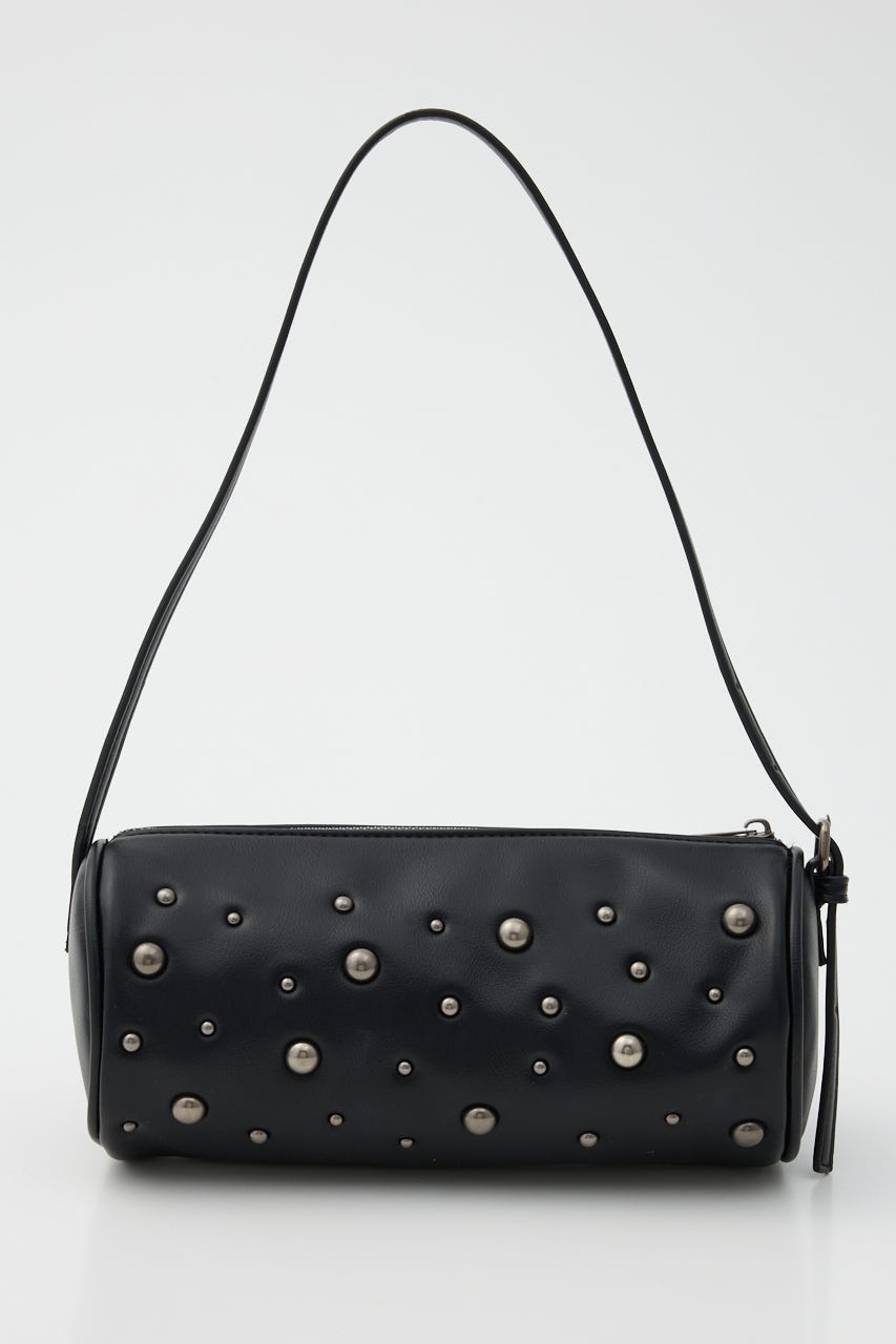 METAL DOT ROUND バッグ BLK FREE
