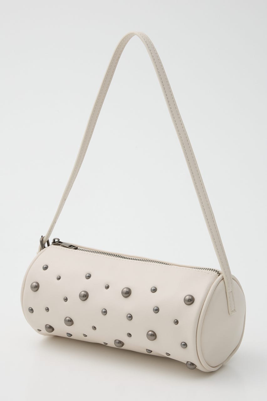 METAL DOT ROUND バッグ IVOY FREE