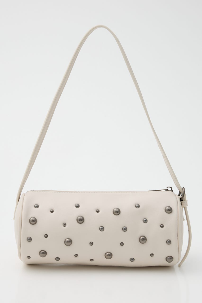 METAL DOT ROUND バッグ IVOY FREE