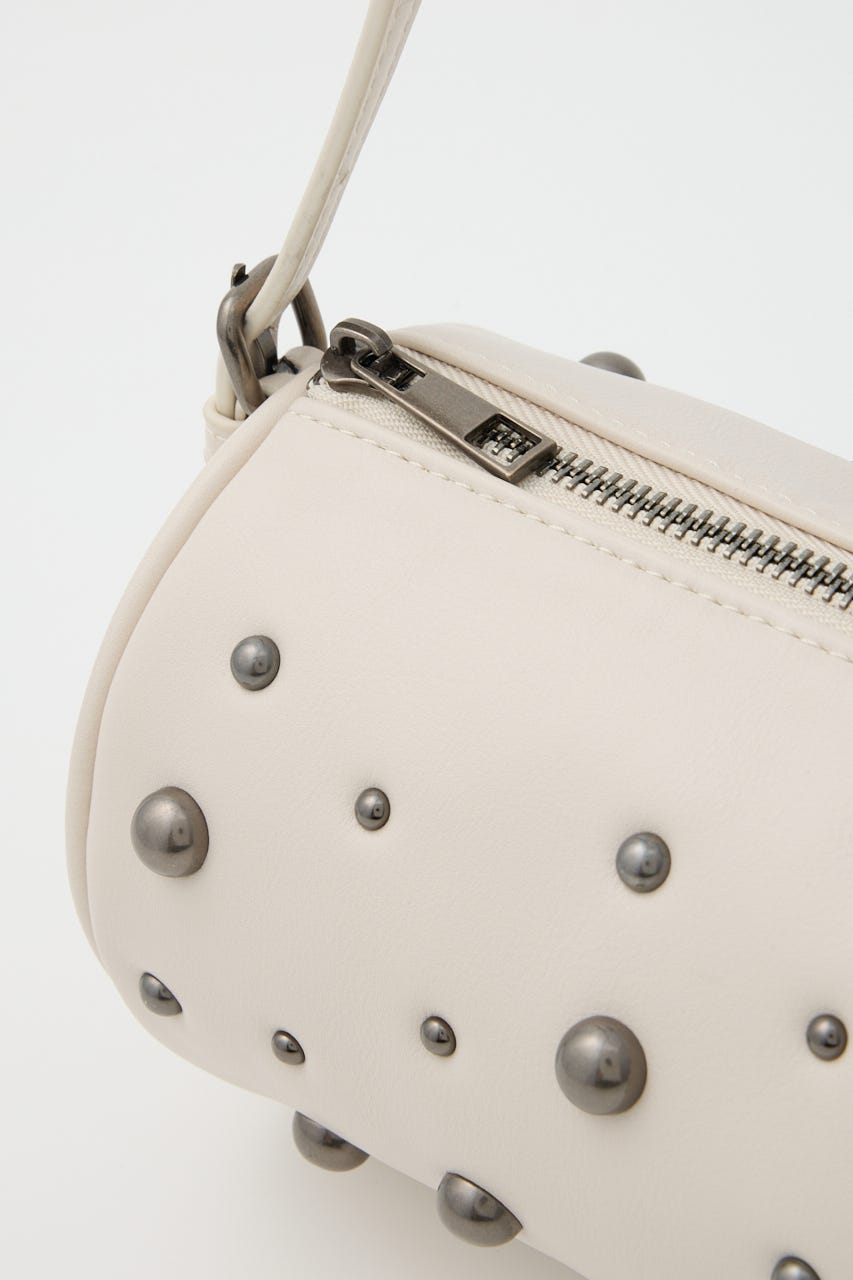 METAL DOT ROUND バッグ IVOY FREE