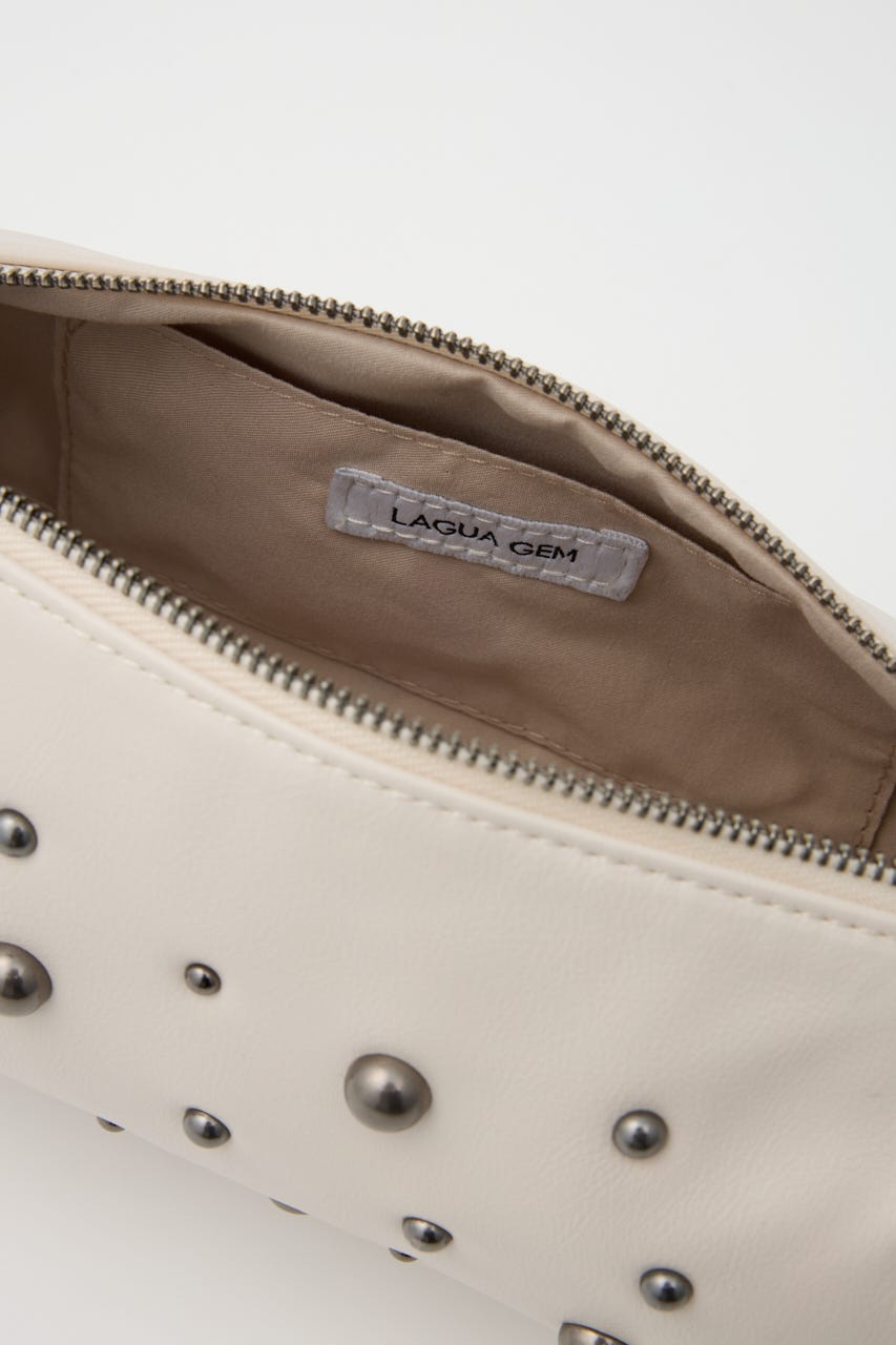 METAL DOT ROUND バッグ IVOY FREE