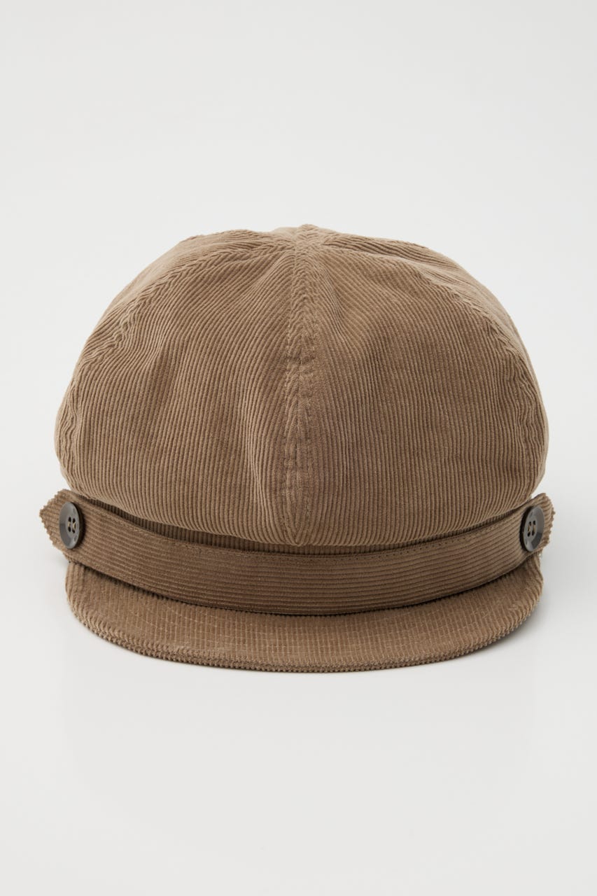 CORDUROY キャップ BEG FREE