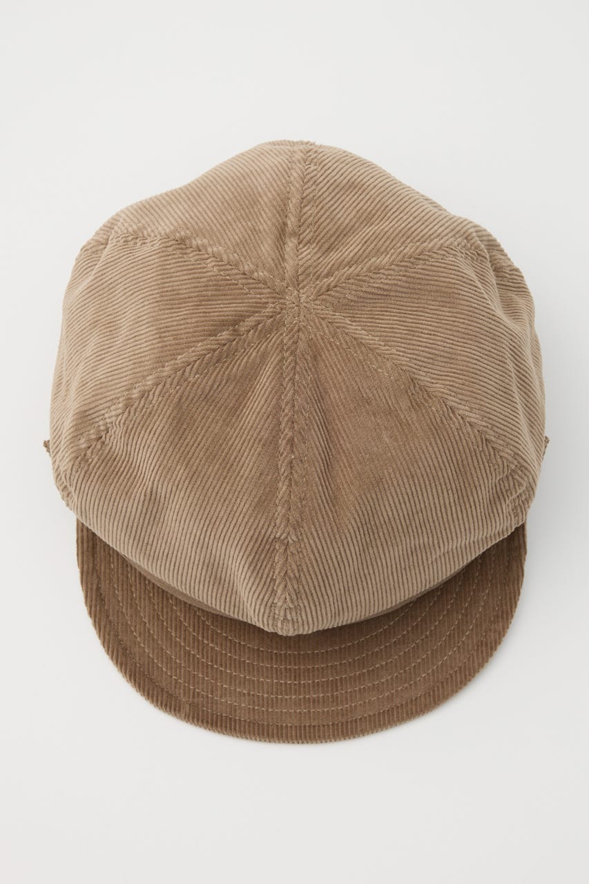 CORDUROY キャップ BEG FREE