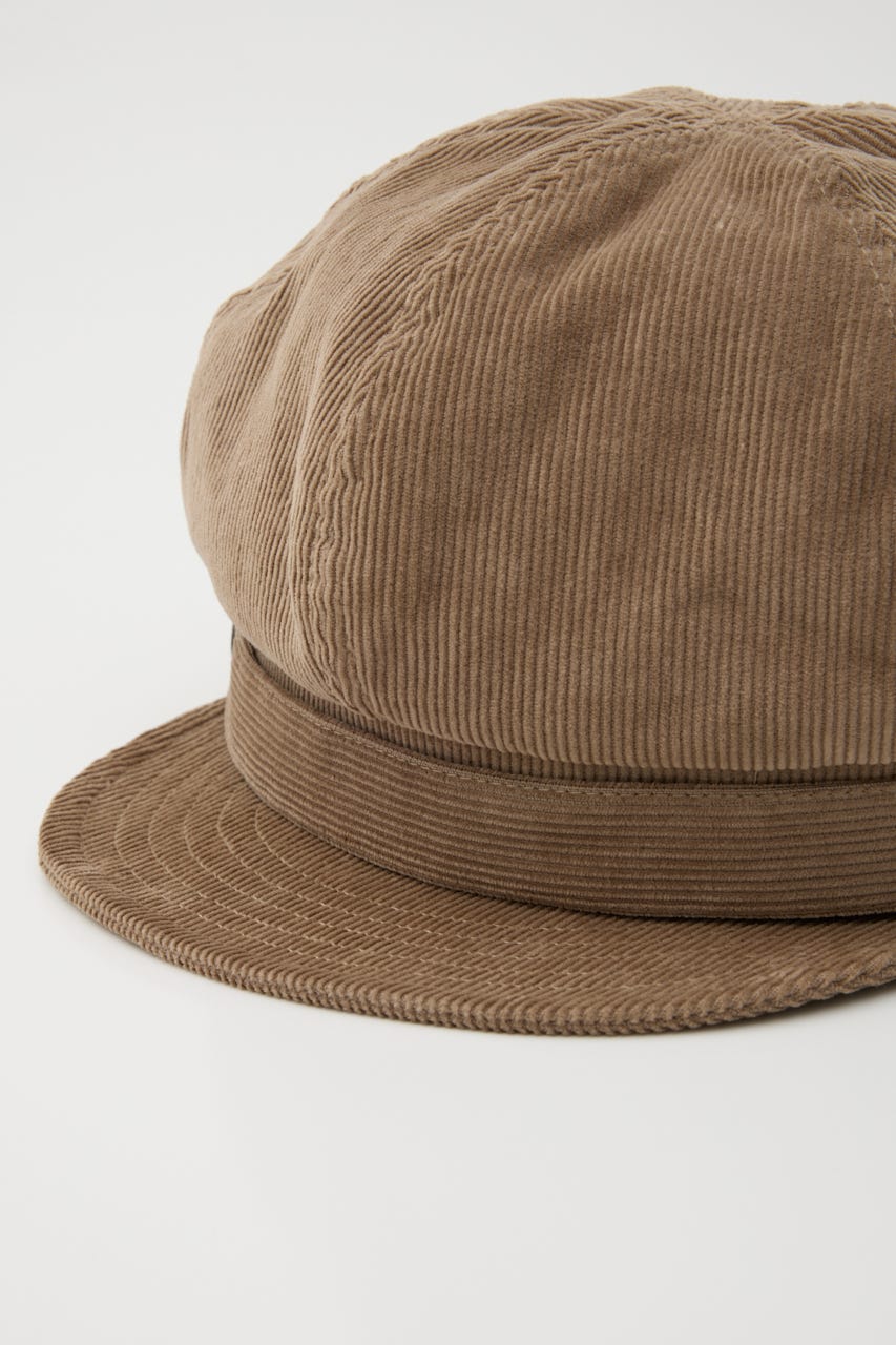 CORDUROY キャップ BEG FREE