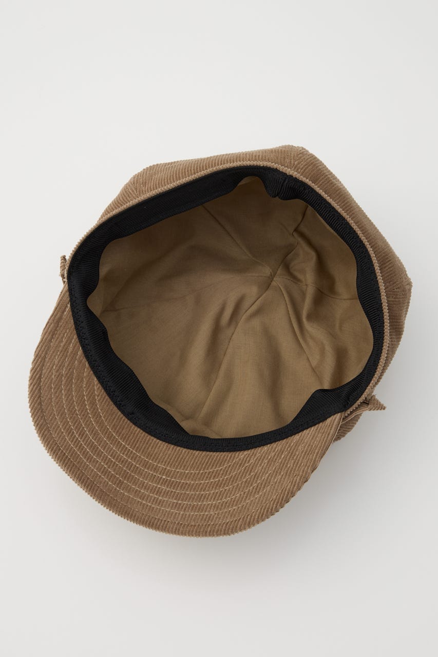 CORDUROY キャップ BEG FREE