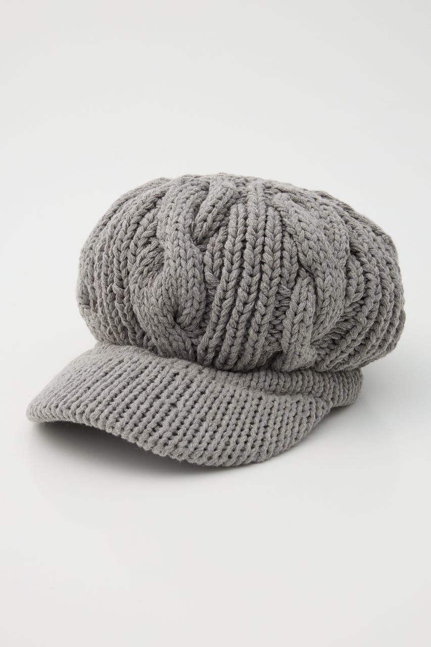 LOOSEY KNIT キャスケット GRY FREE