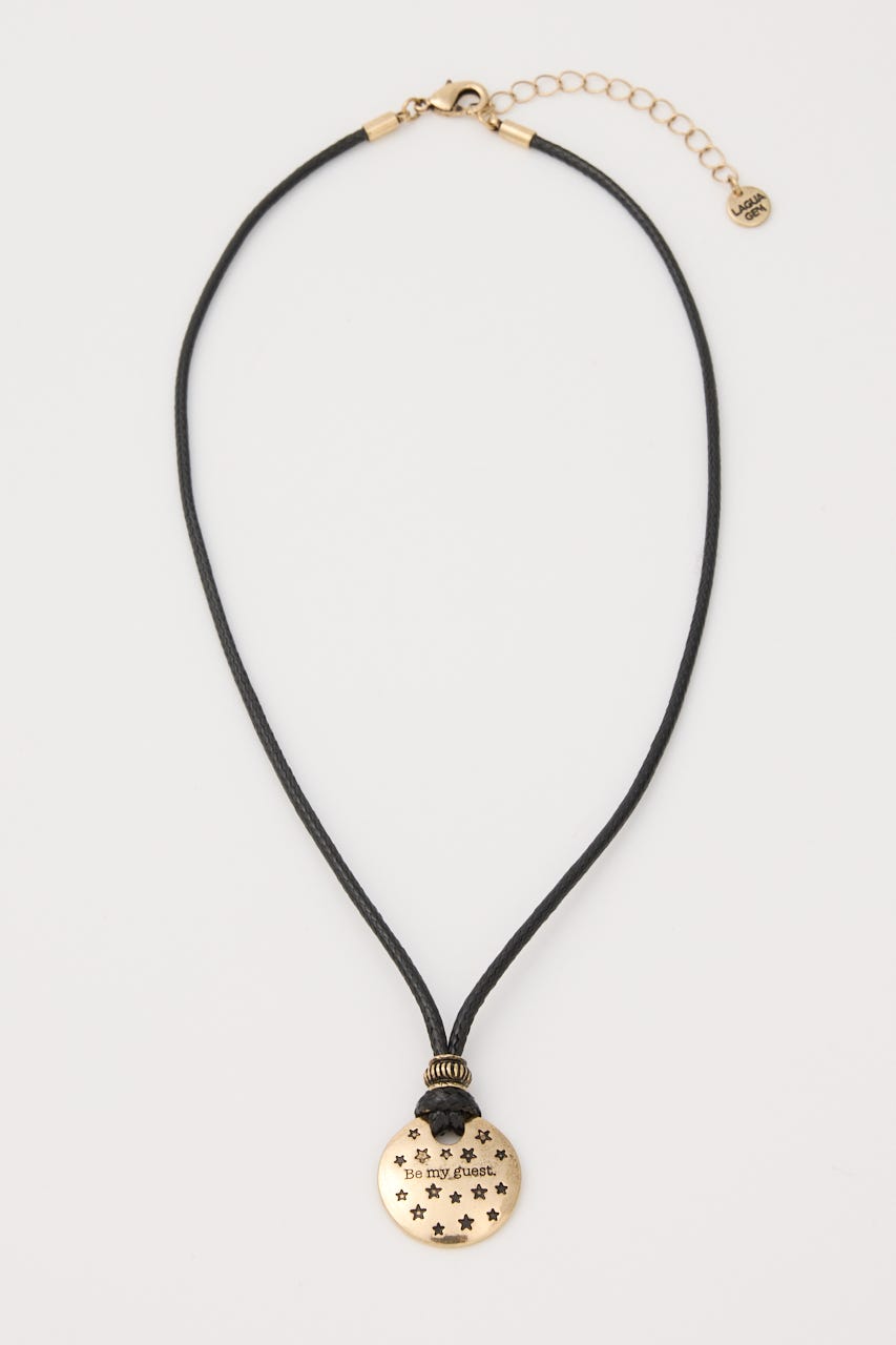 MEDAL ROPE ネックレス GLD FREE