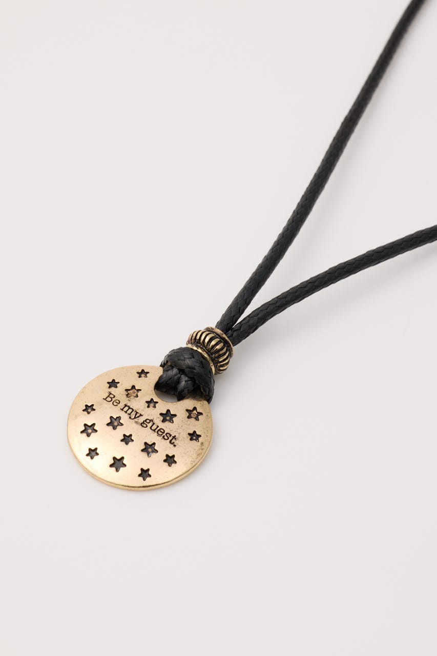 MEDAL ROPE ネックレス GLD FREE