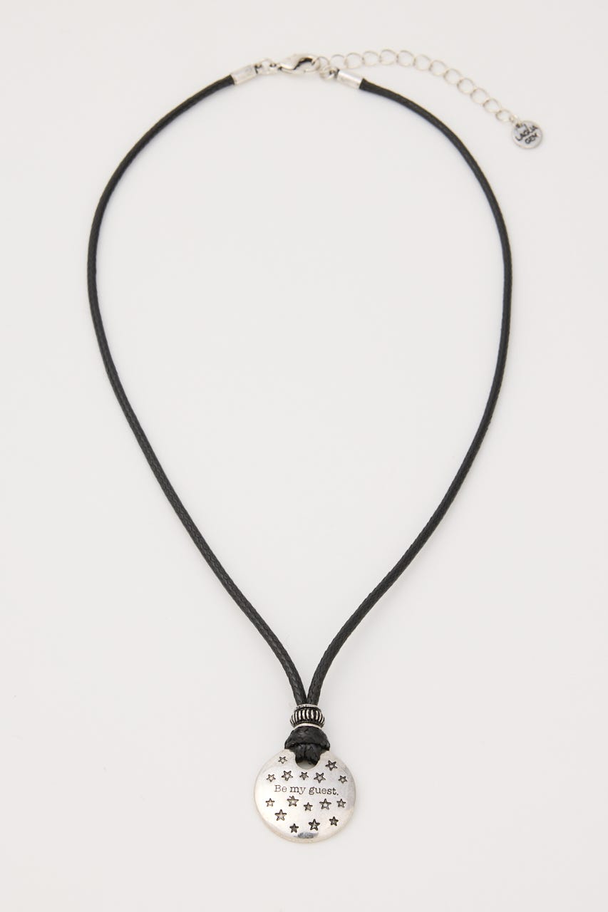 MEDAL ROPE ネックレス SLV FREE