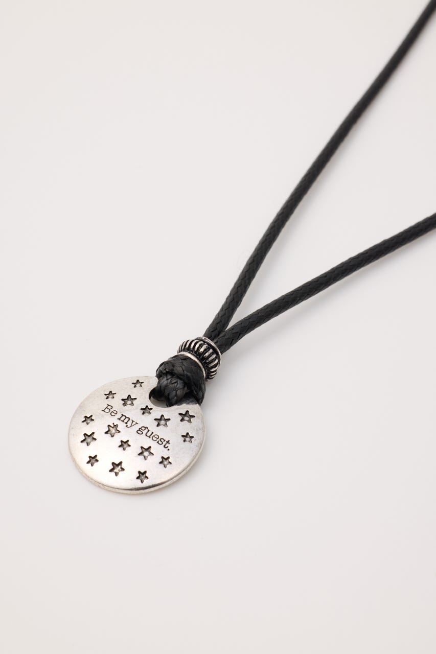 MEDAL ROPE ネックレス SLV FREE