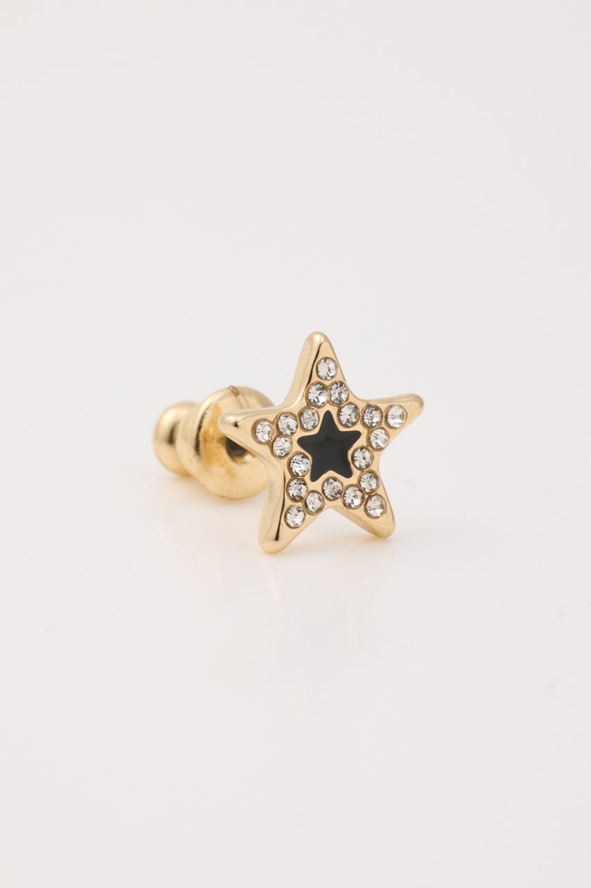 SMALL STAR ピアス GLD FREE