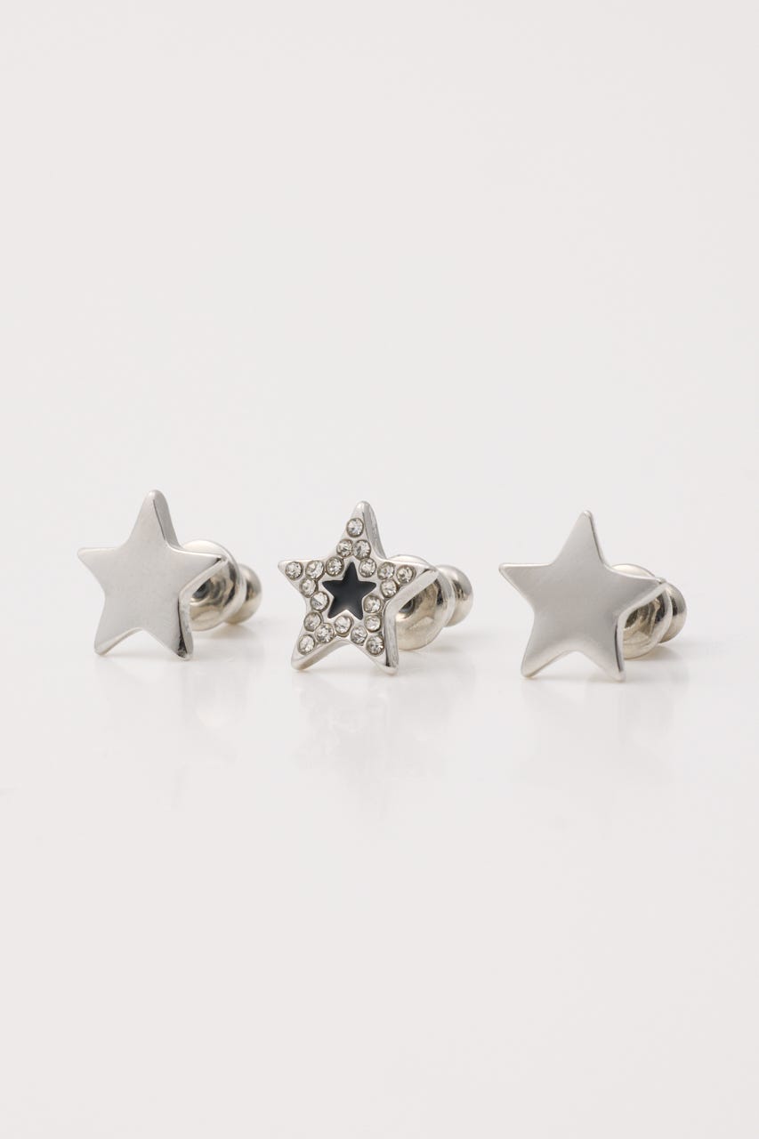 SMALL STAR ピアス SLV FREE