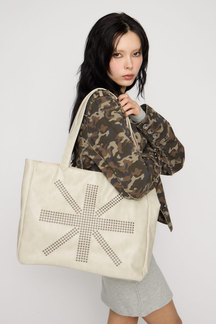 UNION JACK TOTE バッグ IVOY FREE