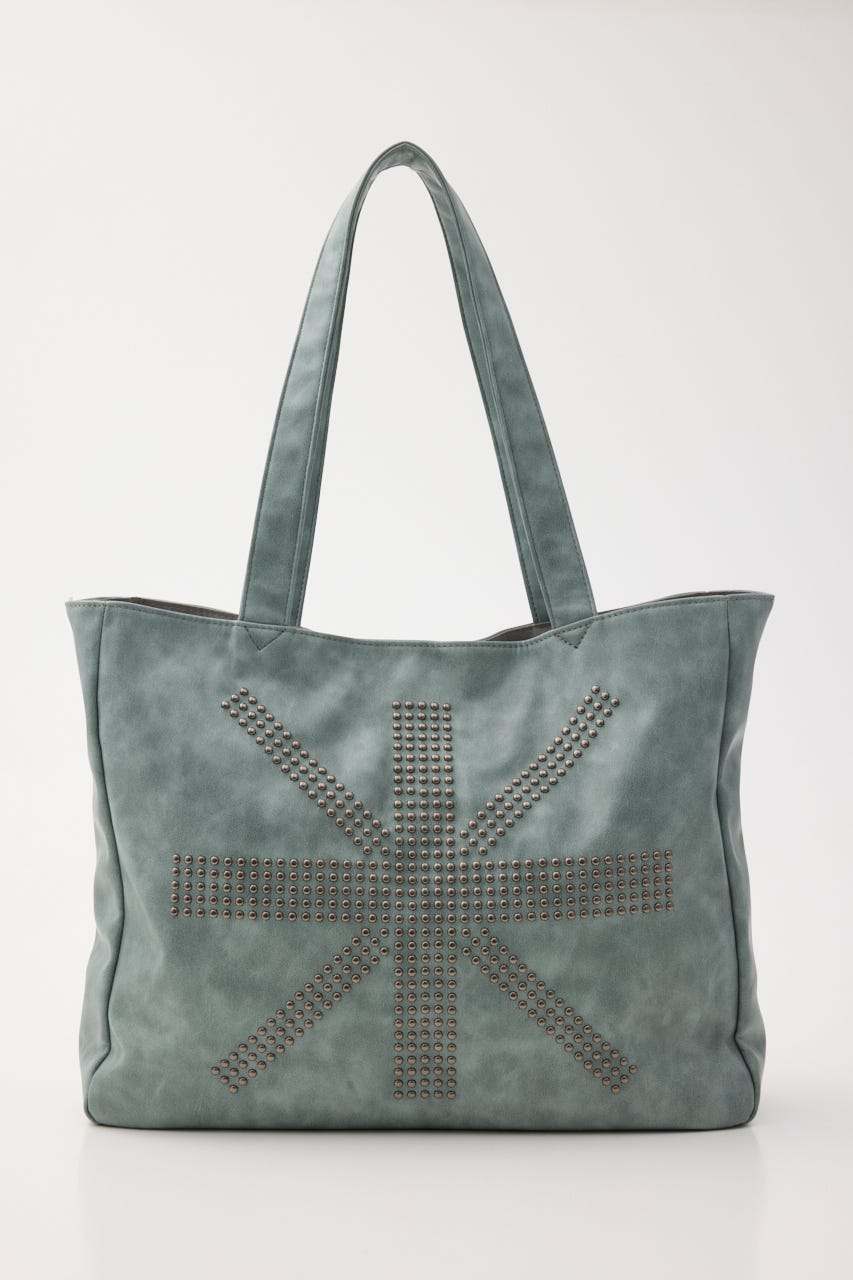 UNION JACK TOTE バッグ L/BLU FREE