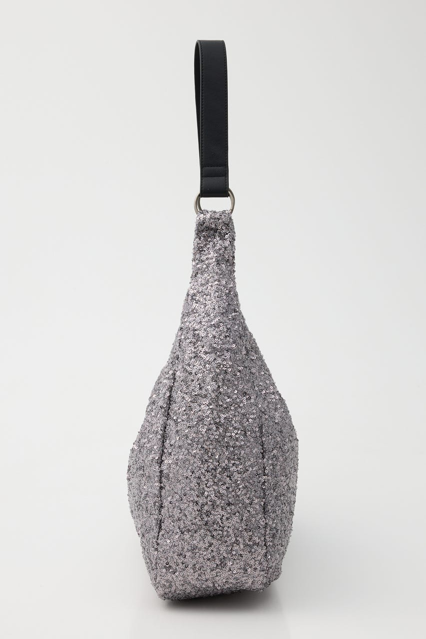 SEQUINS BIG バッグ SLV FREE