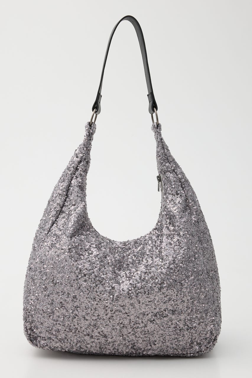 SEQUINS BIG バッグ SLV FREE