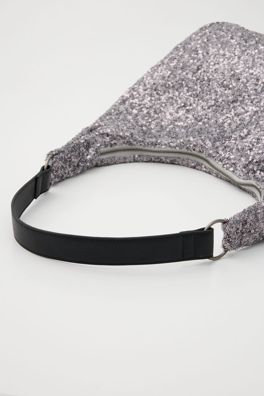 SEQUINS BIG バッグ SLV FREE